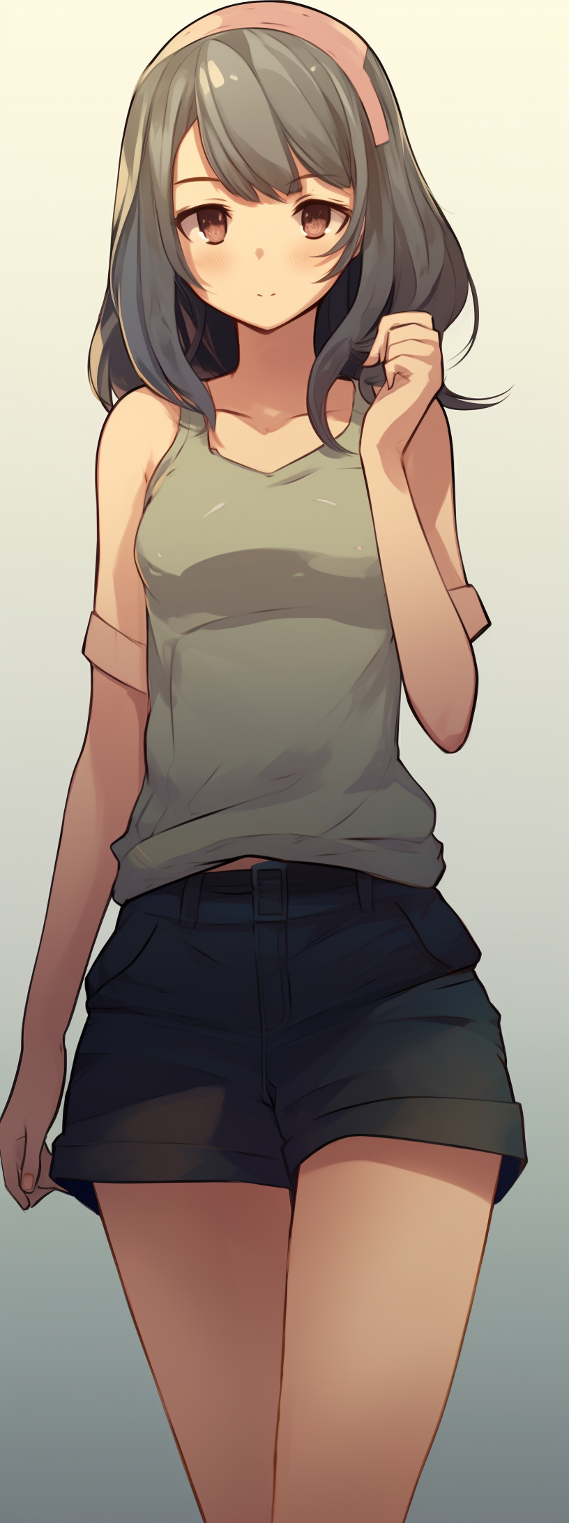 Captura la esencia de la moda juvenil con esta imagen estilizada y vibrante. Perfecta para cualquier campaña o blog de moda, encarna un look fresco y casual que resuena con el público joven. Ideal para destacar tendencias urbanas contemporáneas.