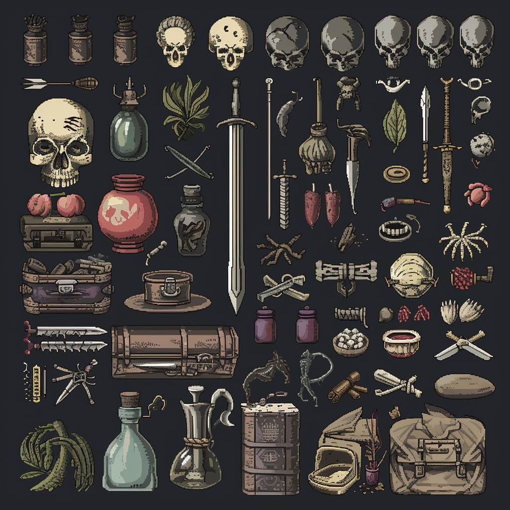 Sumérgete en el misterio con este conjunto de objetos de aventura vintage. Desde mapas antiguos hasta espadas y pergaminos, cada pieza evoca historias de exploraciones pasadas. Ideal para coleccionistas y amantes de la historia. ¡Explora nuestro tesoro ahora!